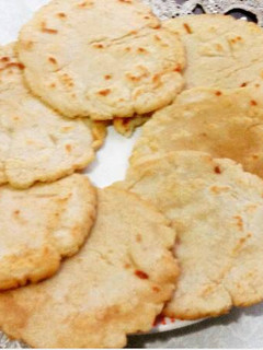 Una foto de Tortilla con queso casera