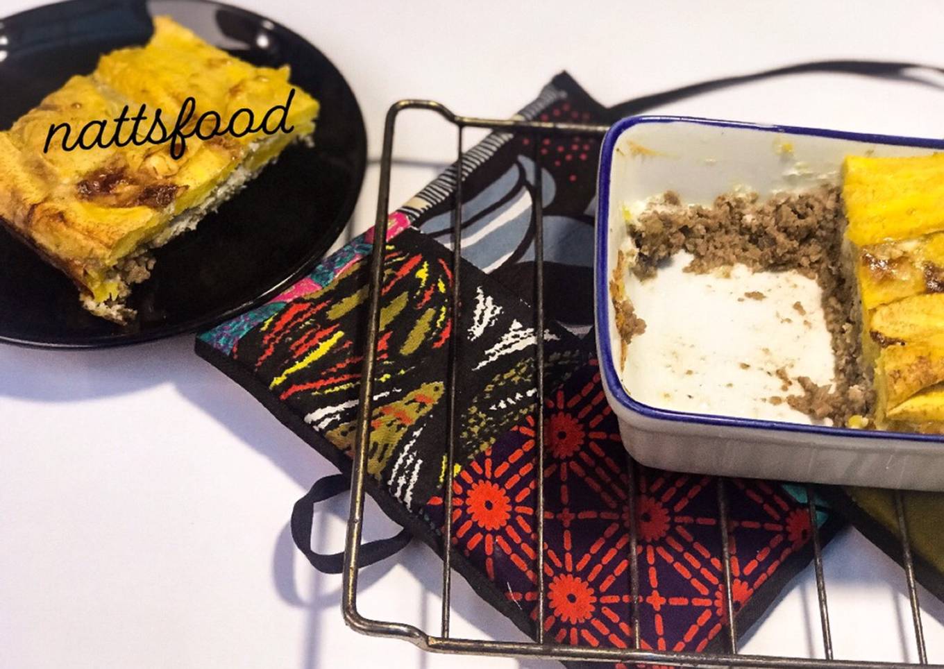 Plantain pie