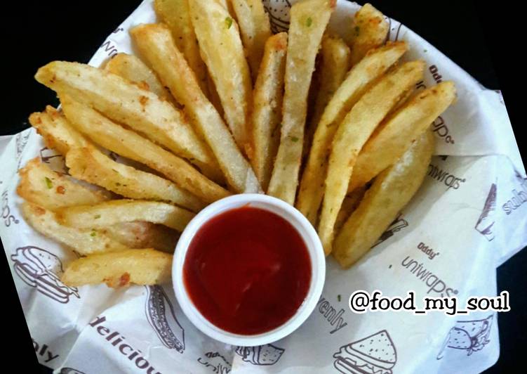 Easiest Way to Make Speedy Homemade Crispy French Fries