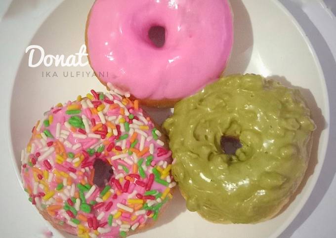 Donat Green Tea (Crunchy Glaze)