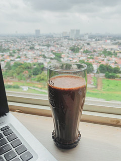 Foto resep Choco Banana Oat Smoothie