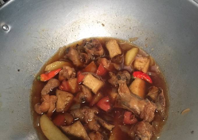 Semur ayam no ribet