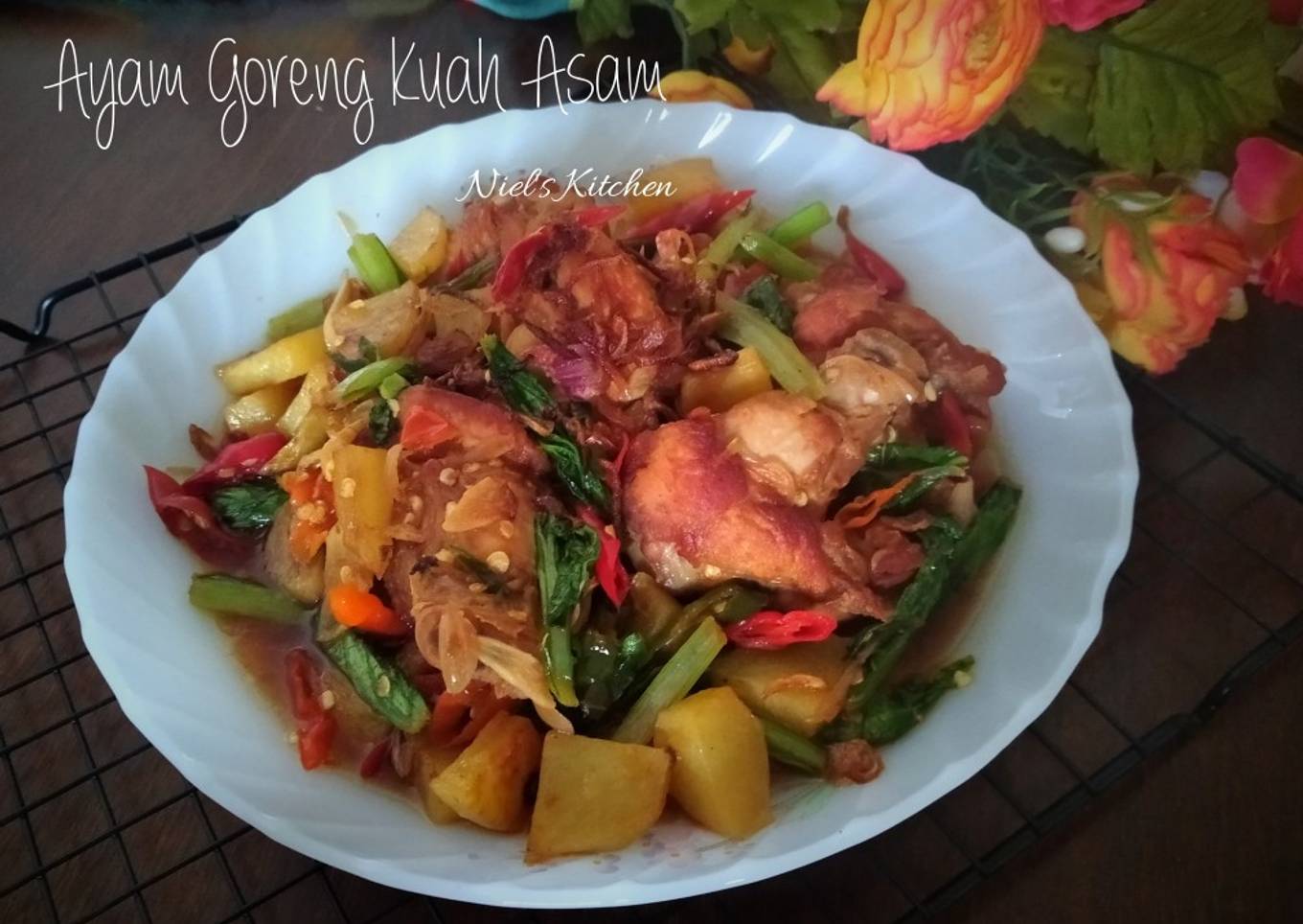 Ayam Goreng Kuah Asam