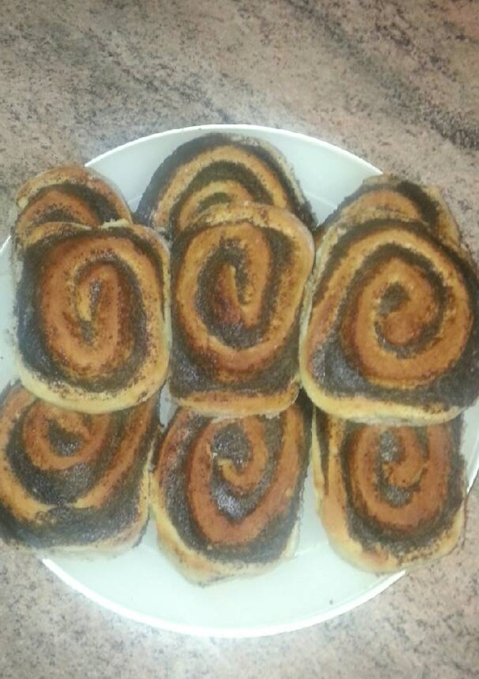 Una foto de Rollitos de amapola