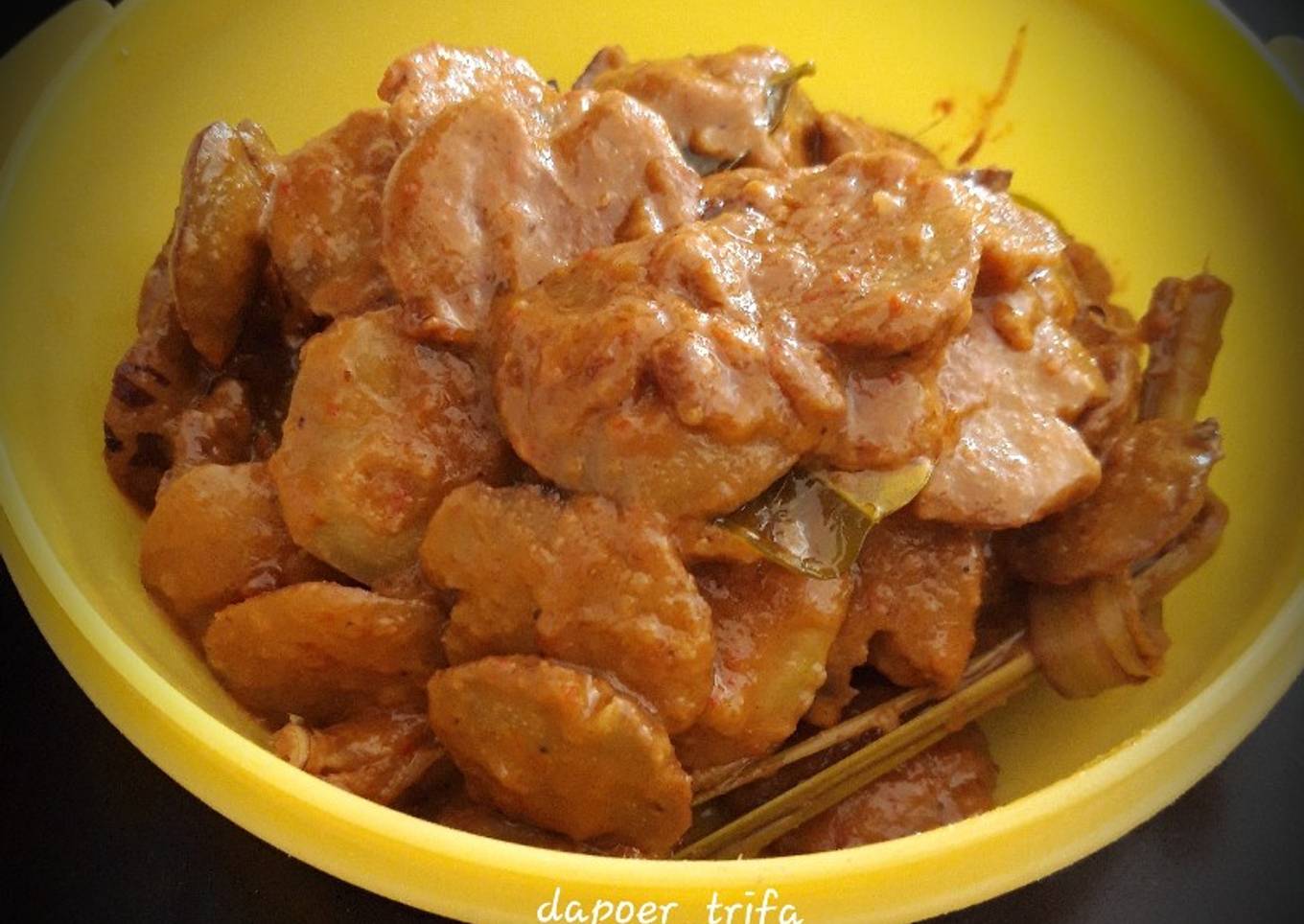 Rendang Jengkol Simpel