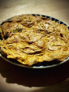 Una foto de Tortilla de alcachofas