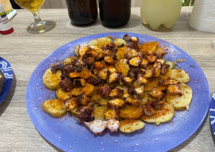 Pulpo a la gallega en olla GM
