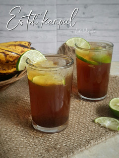 Foto resep Es teh kampul