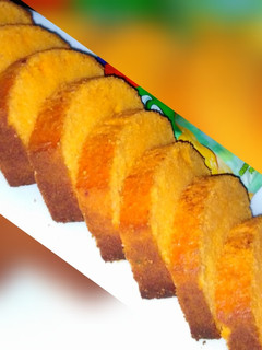 A picture of Orange muffin bread.