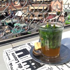 A picture of Whisky Berbère - Moroccan mint tea.