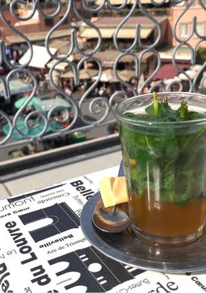 A picture of Whisky Berbère - Moroccan mint tea.