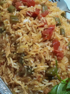 عکسی از دستور لوبیا پلو با گوشت
