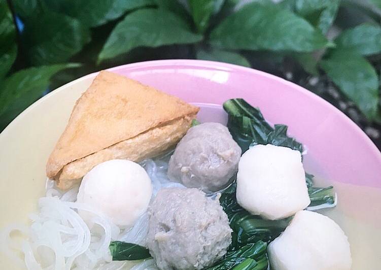 Bakso Sederhana #menukeluarga #menuanak