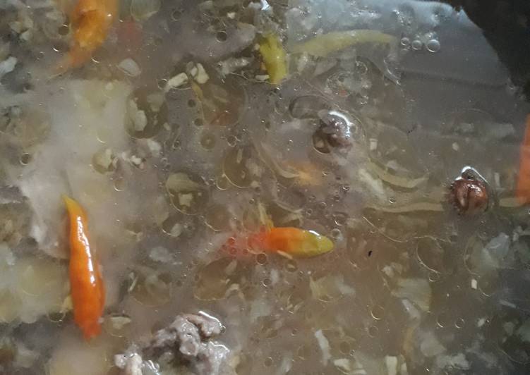 Resep masakan Sop janda | Cara Buat Sop janda Yang Menggugah Selera