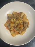 Tteokbokki con Ternera y Verduras