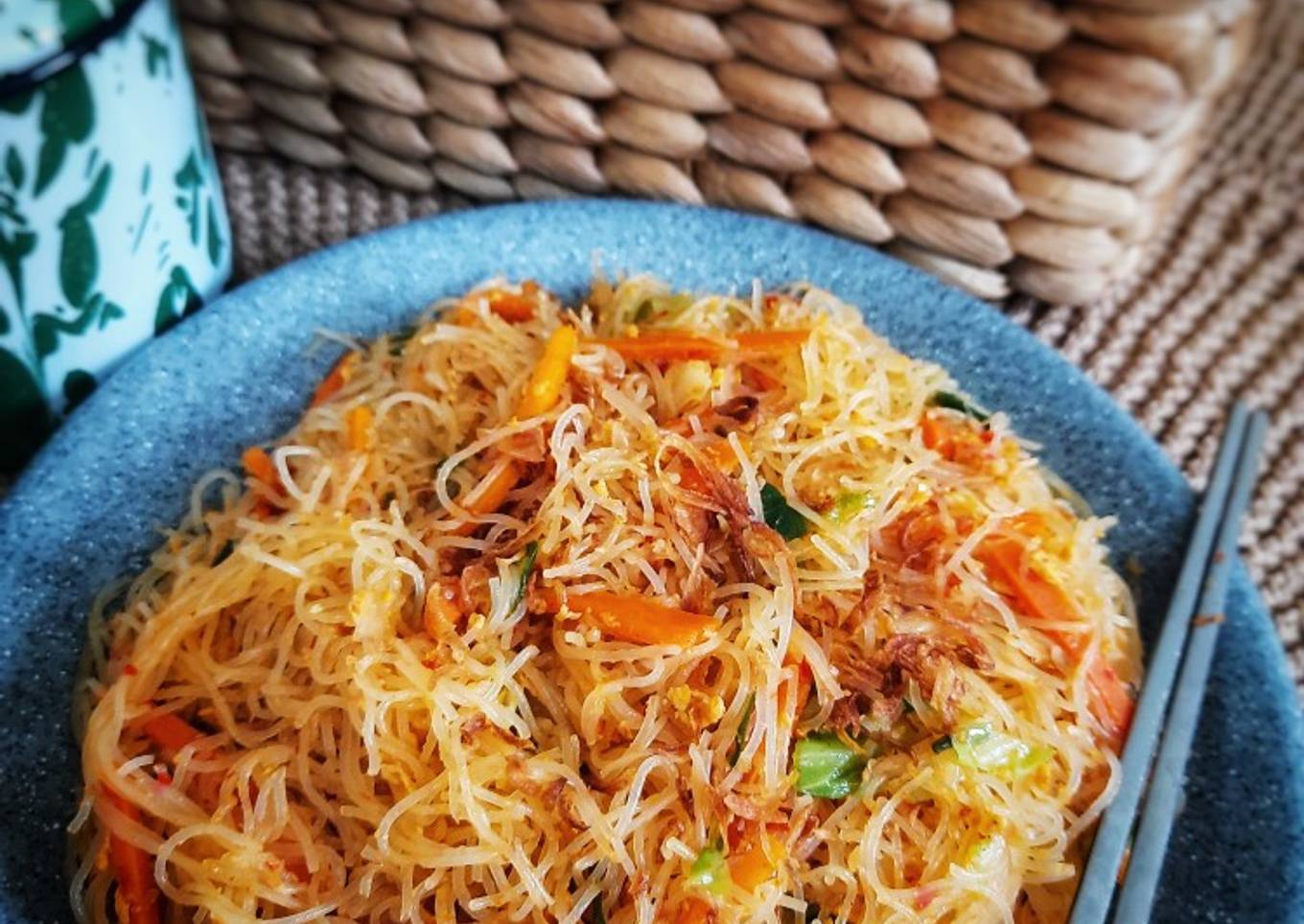 Bihun Goreng Masak Pedas