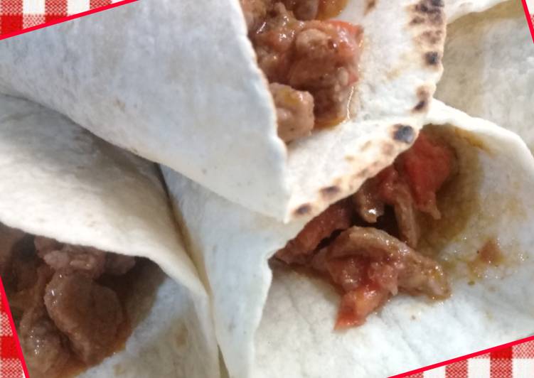 Burritos de carne