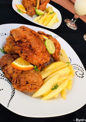 A picture of Crispy fried chicken.