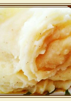 Una foto de Puré de patatas exprés y light