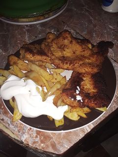 صورة لوصفة اسكالوب وبطاطا وجبن كريمي