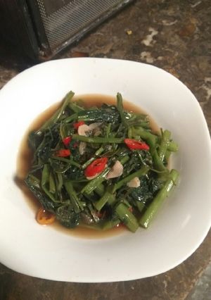 Foto resep Tumis kangkung terasi