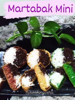 Foto resep Martabak Mini (Ori, Red Velvet, Pandan)
