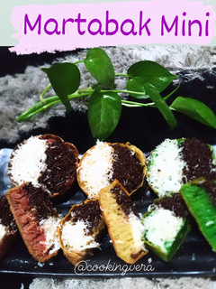 Foto resep Martabak Mini (Ori, Red Velvet, Pandan)