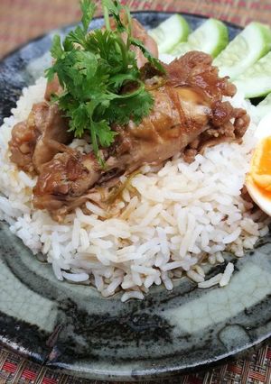 รูปของ ข้าวน่องไก่ต้มเค็ม