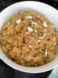 Broken Wheat Dessert (Sweet Dalia, Gujarati Ormu)