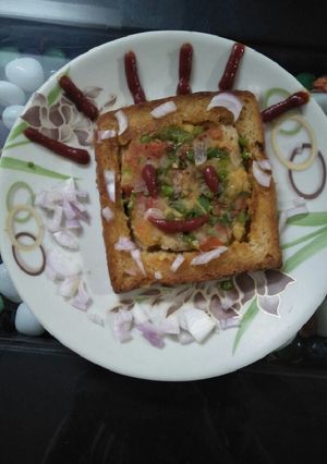 A picture of Veg matra omlet.