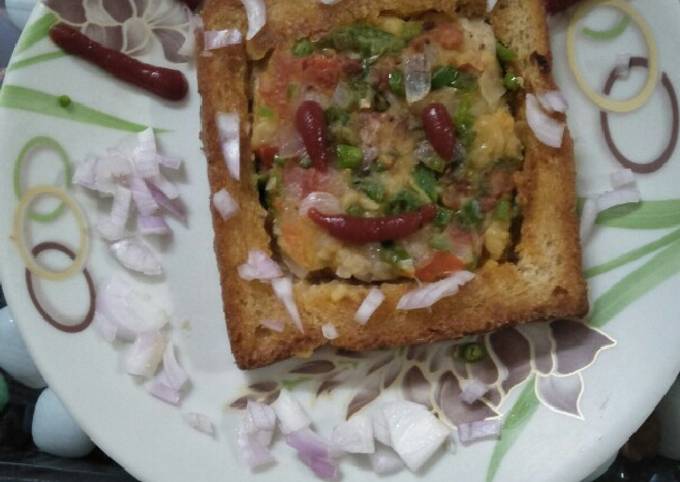 Veg matra omlet Recipe