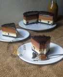 Chilled Cheese Chocolate Cake