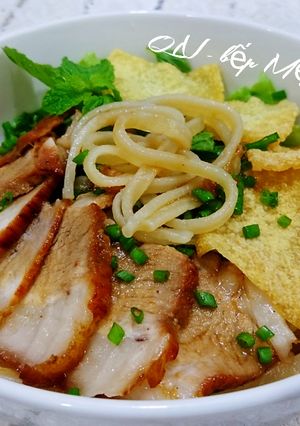 Hình của món Cao Lầu Hội An.