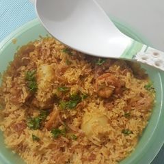 A picture of Prawn Pulao.