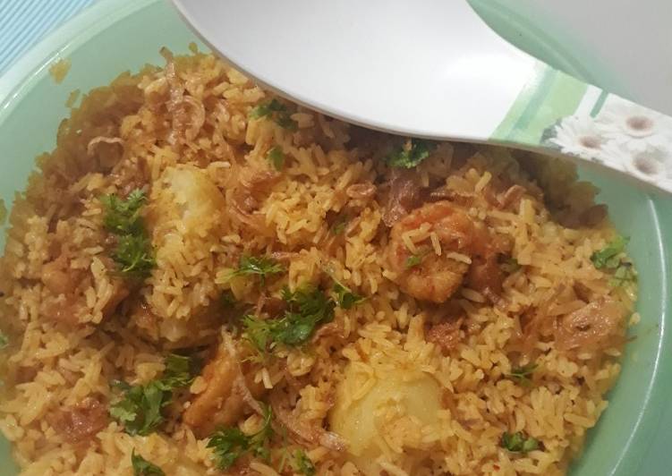 Step-by-Step Guide to Make Quick Prawn Pulao