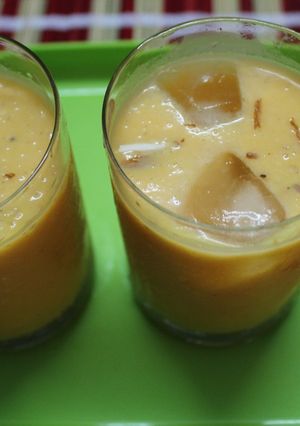 A picture of Carrot Milk Shake.
