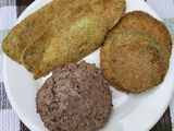 Hamburguesa y milanesas de zucchini y zapallitos (con salvado de avena)