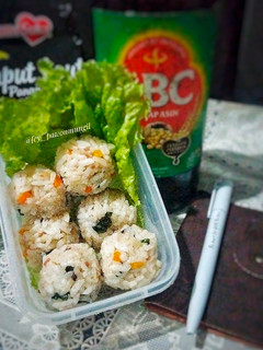Foto resep Bola Nasi Korea (Korean Rice Ball)