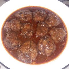 A picture of Veg Manchurian.