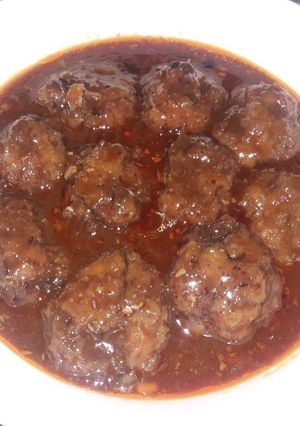 A picture of Veg Manchurian.