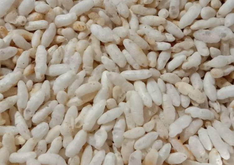 Simple Way to Prepare Homemade Rosted puffed rice