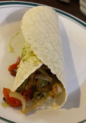 Una foto de Fajitas de cerdo