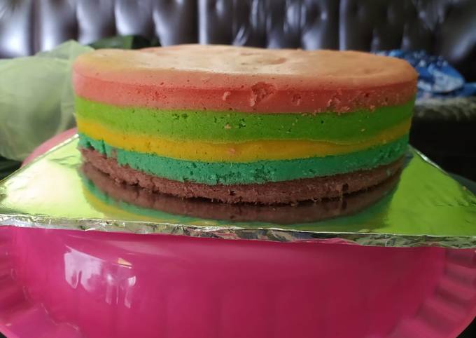 Rainbow cake