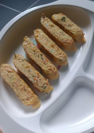 Foto resep Tamagoyaki (Finger Food MPASI 10 bulan +)