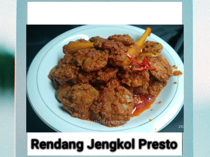 Ini dia! Resep membuat Rendang Jengkol Presto dijamin sempurna