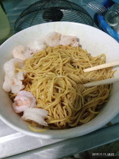 Foto resep Bakmie udang (+baso ikan)Lunchbox suami part 11