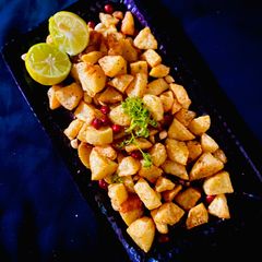 A picture of Crispy potato chat.