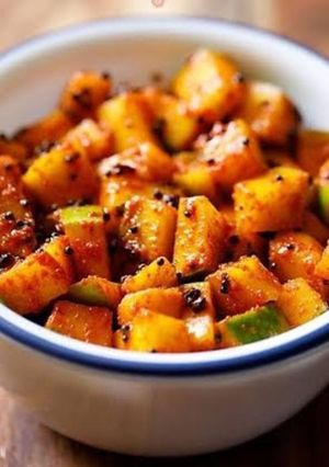 A picture of Instant Mango Pickle.
