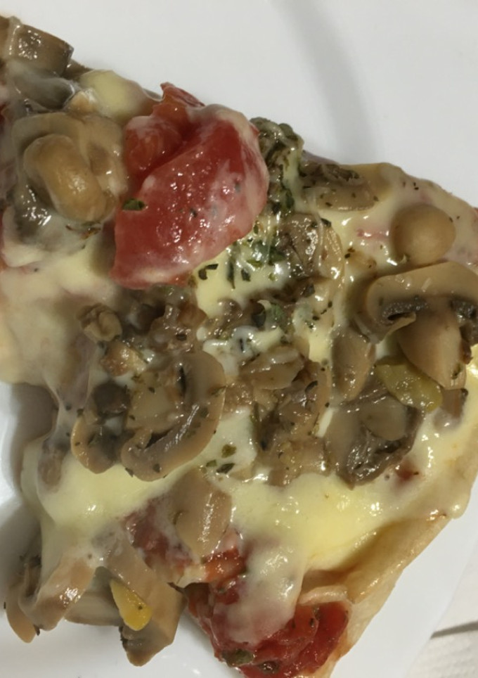 Una foto de Pizza al molde con masa madre