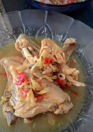 Foto resep Ayam betutu & sambal matah
